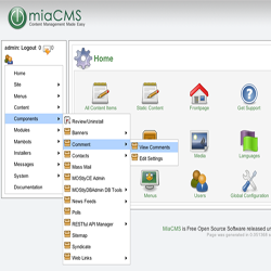 Admin Menus